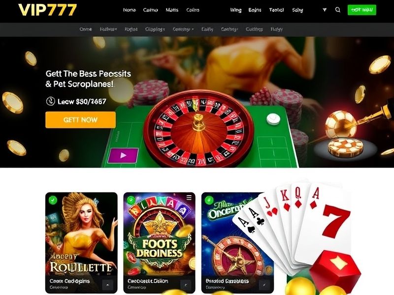 VIP777 Casino is the ultimate destination for premium gambling entertainment. Discover top-rated slot games, live dealer experiences, and exclusive bonuses reviewed by experts to ensure safe, trusted gameplay.
